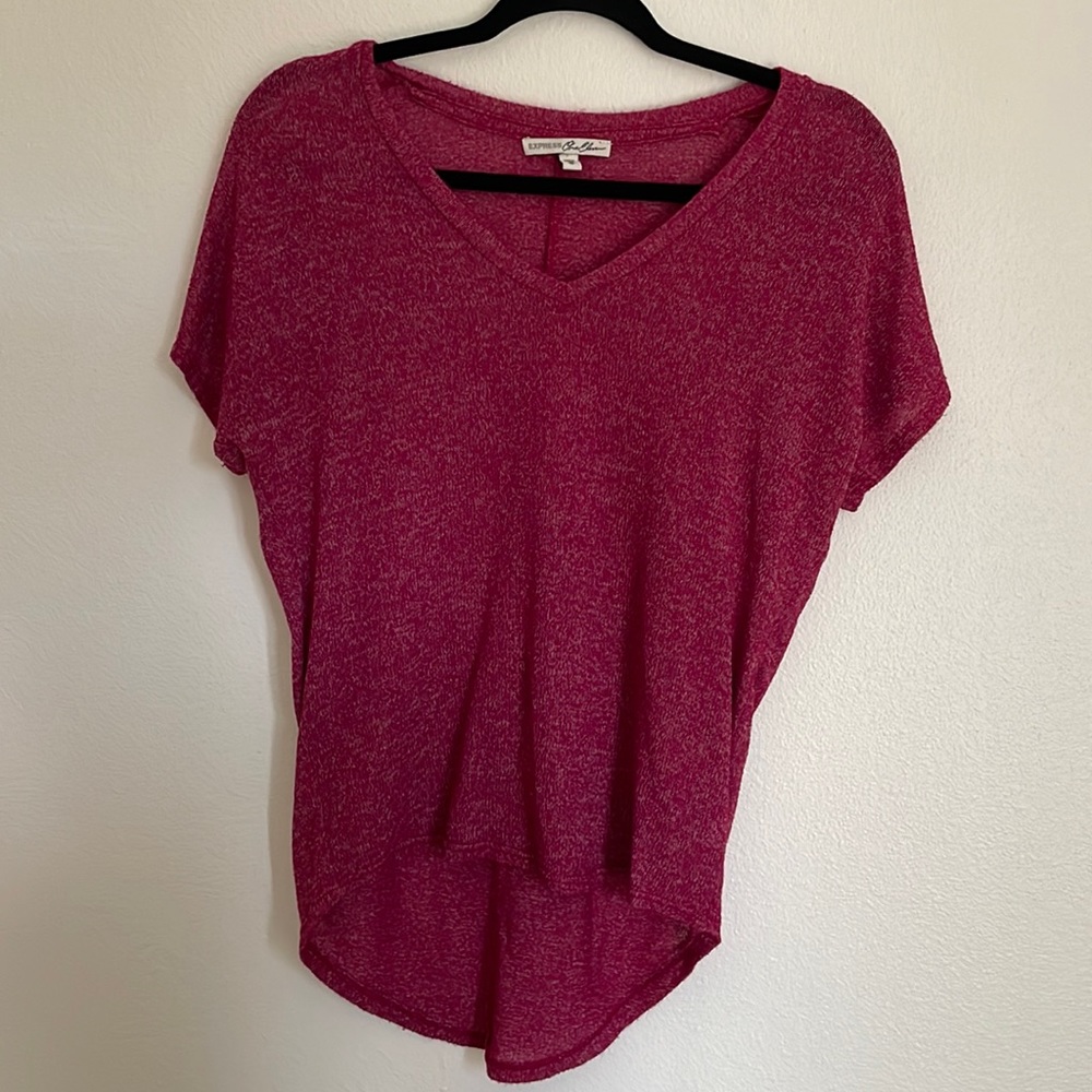 express women’s blouse deep pink size XS